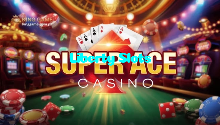 Liberty Slots casino presented on mobile device in Pakistan with slots and live games